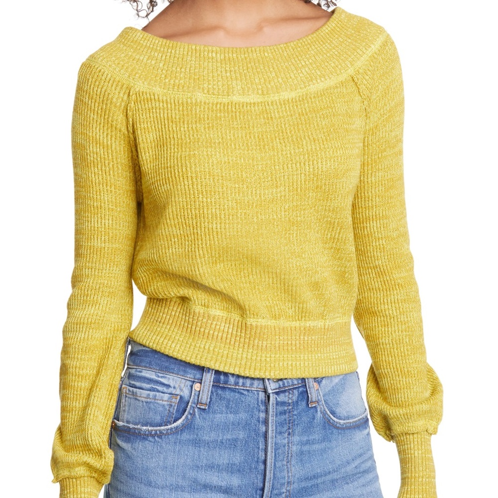 Free People Off The Shoulder Sweater